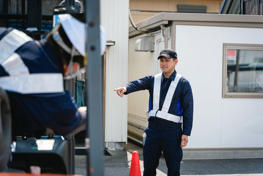 乗務実習の写真