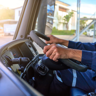 運転席の写真